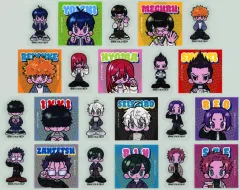 【中古】シール・ステッカー 全22種セット 「ブルーロック in 東京タワー 描き起こしミニキャライラスト ステッカーコレクション」