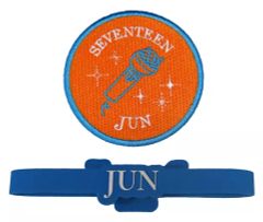 SEVENTEEN MINGYU ペンライト ワッペン ラバーバンド セット - メルカリ