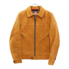 BLACK MEANS (ブラックミーンズ) × LABRAT × ラブラット シングルライダースジャケット イエロー BBJ-92のサムネイル