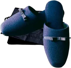 Homarina(ホマリナ) お受験 スリッパ メンズ レディース 上履き ルームシューズ フォーマル 袋付 紺リボンS/07NB(ネイビーリボン,  S)