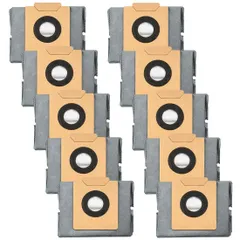 人気  eufy X8 Pro/ X10 Pro Omniロボット掃除機 紙パック【抗菌・消臭加工あり】アンカー ユーフィー 掃除機 対応 ダストバッグ アクセサリー（10枚入り）のサムネイル