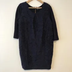 ivory court アイボリーコート ワンピース ひざ丈スカート ラメ入り 切り替えデザインワンピース