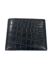 【管理番号-P】Kitamura　キタムラ　２つ折り財布　レザー　ブラック