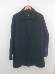 gotairiku 五大陸　2WAYトレンチコートナイロン秋冬黒メンズL　a39 SizeMAX】取り外しライナー付き はっ水 軽量 ステンカラーコート