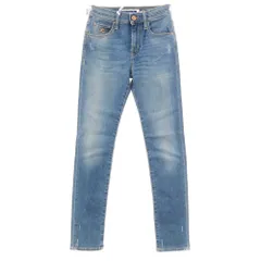 【新品アウトレット】ヤコブコーエン JACOB COHEN KIMBERLY ダメージ加工 ストレッチ コットンポリエステル ジーンズ デニムパンツ ブルー【サイズ25】【レディース】のサムネイル