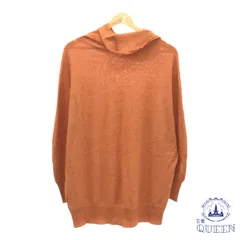 【訳アリ】EVEX by KRIZIA エヴェックスバイクリツィア トップス セーター ゆったり シンプル おしゃれ タートルネック 長袖  レディース オレンジ 44 901-13896 送料無料 古着