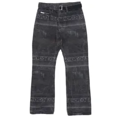 ◆美品◆ サカイ Sacai Eric HAZE エリックヘイズ コットン デニム パンツ ボトムス ブラック size1 23SS 23-02973M [Y03334]のサムネイル