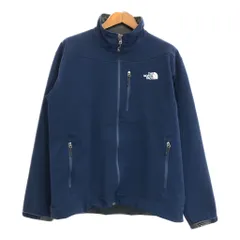 THE NORTH FACE ノースフェイス APEX フリースジャケット アウトドア ネイビー(メンズ XL)中古 古着 U3740