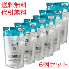 キュレル 入浴剤 つめかえ用 360mL×6個セットのサムネイル