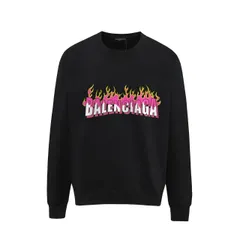 Balenciaga パリセーガ ロゴプリントクルーネックスウェット [本日特価|新品未使用品]-MM輸入