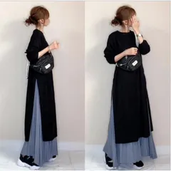 ☆ワンピース レディース 長袖 ロングワンピース スカート セットアップ マキシ丈  春秋服 通勤着 可愛い ゆったり