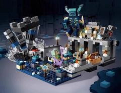 【新品】LEGO レゴ 互換　マインクラフト マイクラ 風 ブロック 互換 ディープダークの戦い 21246