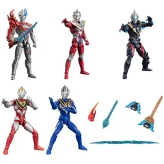 【中古】食玩 トレーディングフィギュア 全6種セット 「超動αウルトラマン7」