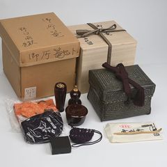 希少 河井寛次郎作 蓋置 布 茶道具 二重箱 - メルカリ