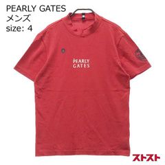 パーリーゲイツ シャツ PEARLY GATES サイズXL PEARLY GATES パーリーゲイツ モックネックシャツ サイズ6 XL相当