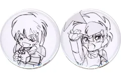 【中古】バッジ・ピンズ [単品] 缶バッジ2種 「PS5/Switchソフト 改造町人シュビビンマン コンプリート コレクション」 WonderGOO購入特典