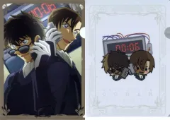 【中古】クリアファイル 松田陣平＆萩原研二(揺れる警視庁 1200万人の人質) A4クリアファイルセット(2枚組) 「セガ ラッキーくじ 名探偵コナン メモリアルカット FILE.2」 K賞