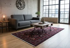 トライバル絨毯　ペルシャ絨毯　バルーチ　ラグ　リビング　188x100㎝　PS602Gのサムネイル