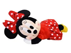 【新品】ディズニー 添い寝枕 ミニー モリシタ 約55×24×15cm 日本 正規ライセンス  ぬいぐるみ ミニーマウス 枕 まくら 抱きまくら 抱き枕 お昼寝 寝具 インテリア こども キッズ キャラクター 手洗いOK 洗える 手洗い MORIPiLO