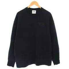 ワイスリー Y-3 ヨウジヤマモト アディダス M CLASSIC CHEST LOGO CREW SWEATSHIRT スウェット トレーナー 長袖 ロゴ プリント M 黒 ブラック GV4194 /TK