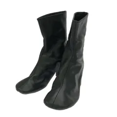 JUNYA WATANABE COMME des GARCONS ジュンヤワタナベ コムデギャルソン 17SS バックジップヒールレザーブーツ JS-K101 ブラック M