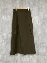 LIVRALLY ライブラリー カーゴ ロング スカート sizeM-L/カーキ ■■ レディース