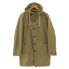 ティーケーミクスパイス タケオキクチ THE SHOP TK MIXPICE フーデッドコート 616-54613 コットン混 ベージュ系 ベージュブラウン L