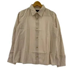 A.P.C アーペーセー長袖シャツ size38/ピンクベージュ