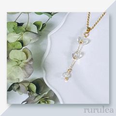 ♢さざれ石ネックレス♢ 天然石 : クリスタルクォーツ 匿名配送