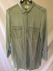 DENIM Bigシャツ　レディース