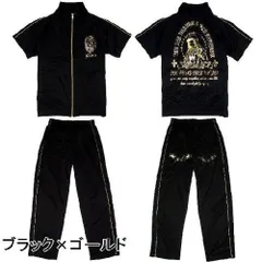 プレイマリア 悪羅悪羅系 半袖 セットアップ メンズ ジャージ 上下セット 薄手/bia524