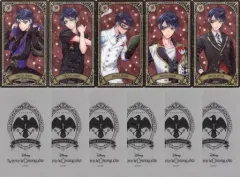 【中古】キャラカード デュース・スペード カードセット ホログラム(ビジュアルカード5枚＆保護フィルム6枚セット) 「ディズニー ツイステッドワンダーランド」 ディズニーストア限定