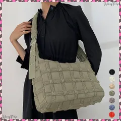 送料無料 キルティングショルダーバッグ大容量軽量鞄 レディース ワイドストラップ 斜めがけバッグ ボリューム感クロスボディバッグ 肩掛けバッグ 大きめ鞄 A4バッグ男女兼用 お洒落バッグ韓国風 通勤通学かばん人気 無地マザーズバッグ