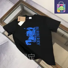 【本日限定特価】Burberry 戦馬騎士プリント クルーネックTシャツ - カップル対応[本日特価|新品未使用品]