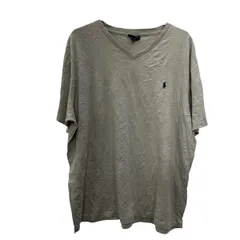 POLO RALPH LAUREN 半袖 ロゴ Tシャツ 2XL グレー ポロラルフローレン 古着卸 アメリカ仕入 a707-5573