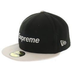 SUPREME (シュプリーム) 21SS × New Era Champions Box Logo ニューエラ チャンピオンズ ボックスロゴ ベースボールキャップ 帽子 ブラック