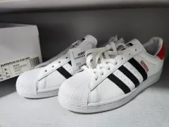 adidas ウルトラスター 90s ヴィンテージ 白青 RUNDMC 美品 adidas ウルトラスター 90s ヴィンテージ 白青 RUNDMC 美品