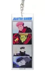 【中古】雑貨 虎杖悠仁＆五条悟 場面写アクリルストラップvol.2 「呪術廻戦×セガ プライズキャンペーン」 セガ限定