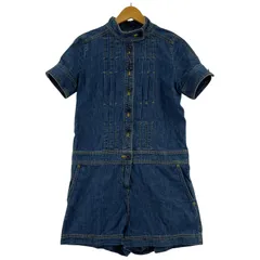 Arnold Palmer アーノルドパーマー デニム ショートパンツオールインワンサロペット size2/ブルー