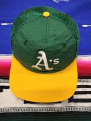 ◆MLB　メジャーリーグ　ベースボールキャップ　アスレチックス　USED