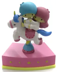 【中古】トレーディングフィギュア リトルツインスターズ 「シェイキー! サンリオキャラクターズ メリーゴーランド -PINK-」