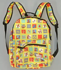 【中古】バッグ 集合(イエロー) プレミアムリュック 「おさるのジョージ」