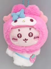 【中古】キーホルダー 古本屋×マイメロディ マスコットホルダー 「ちいかわ なんか小さくてかわいいやつ×サンリオキャラクターズ」