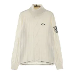 サイズ：S CALLAWAY キャロウェイ  タートルネック ニット セーター  ホワイト系 [240101353385] ゴルフウェア レディース ストスト