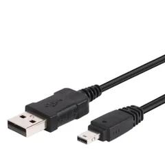 【在庫セール】1m デジタルカメラ用 データ転送 充電転送 USB接続ケーブル CASIO デジタルカメラ 12ピン EX-FC EX-TR EX-Z EMC-6U互換 EX-ZR 対応