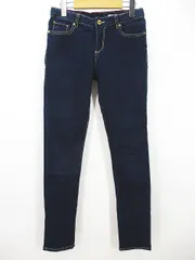 ギャップキッズ GAP KIDS ケイトスペード KATE SPADE コラボ ロング丈 デニム スキニーパンツ 16 青系 ブルー ジップフライ ストレッチ キッズ 子供服