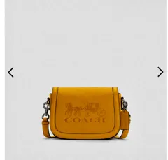 コーチ　COACH サドルバッグ　ウィズ　ホースアンドキャリッジ