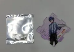 【TAKA41-79】△フィルム未離　DMM.com　『にじさんじ×ウェンディーズ・ファーストキッチンコラボ2022　メニュー注文特典 アクリルプレート　レオス・ヴィンセント(等身)』