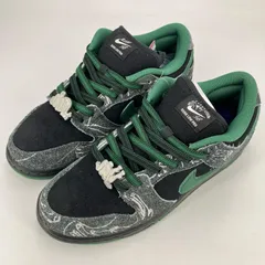 【イオン広店】 中古 NIKE SB | ナイキエスビー スニーカー There Skateboards × Nike SB Dunk Low Pro HF7743-001 グリーン 27cm 【126】