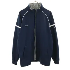 NIKE ナイキ トラックジャケット L ネイビー ジャージ DRI-FIT メンズ 古着